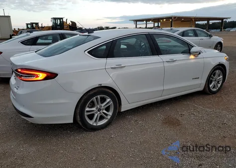 2018 Ford Fusion Se Hybrid z USA, uszkodzony, nr VIN 3FA6P0LU2JR129935